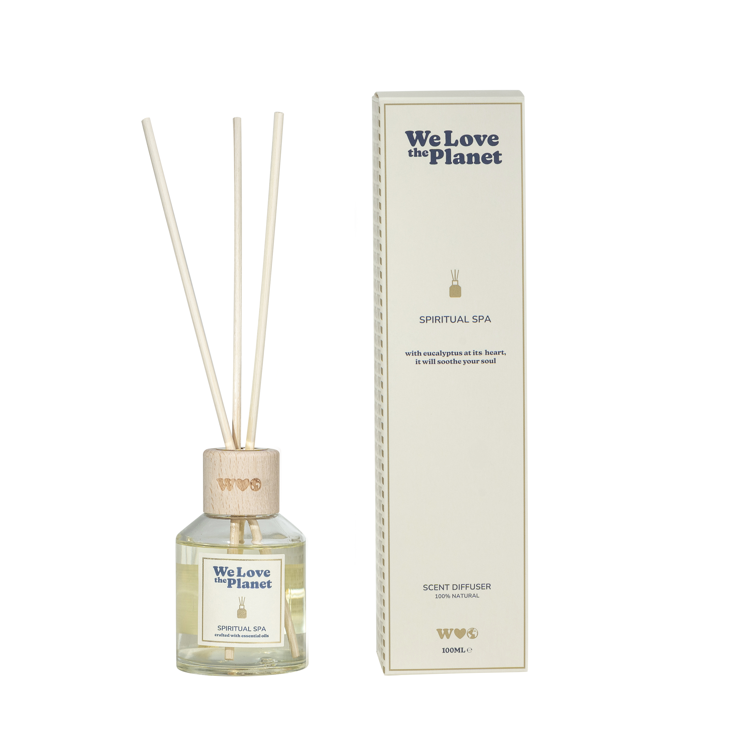 Natural Scent Diffuser 100 ml Spiritual Spa