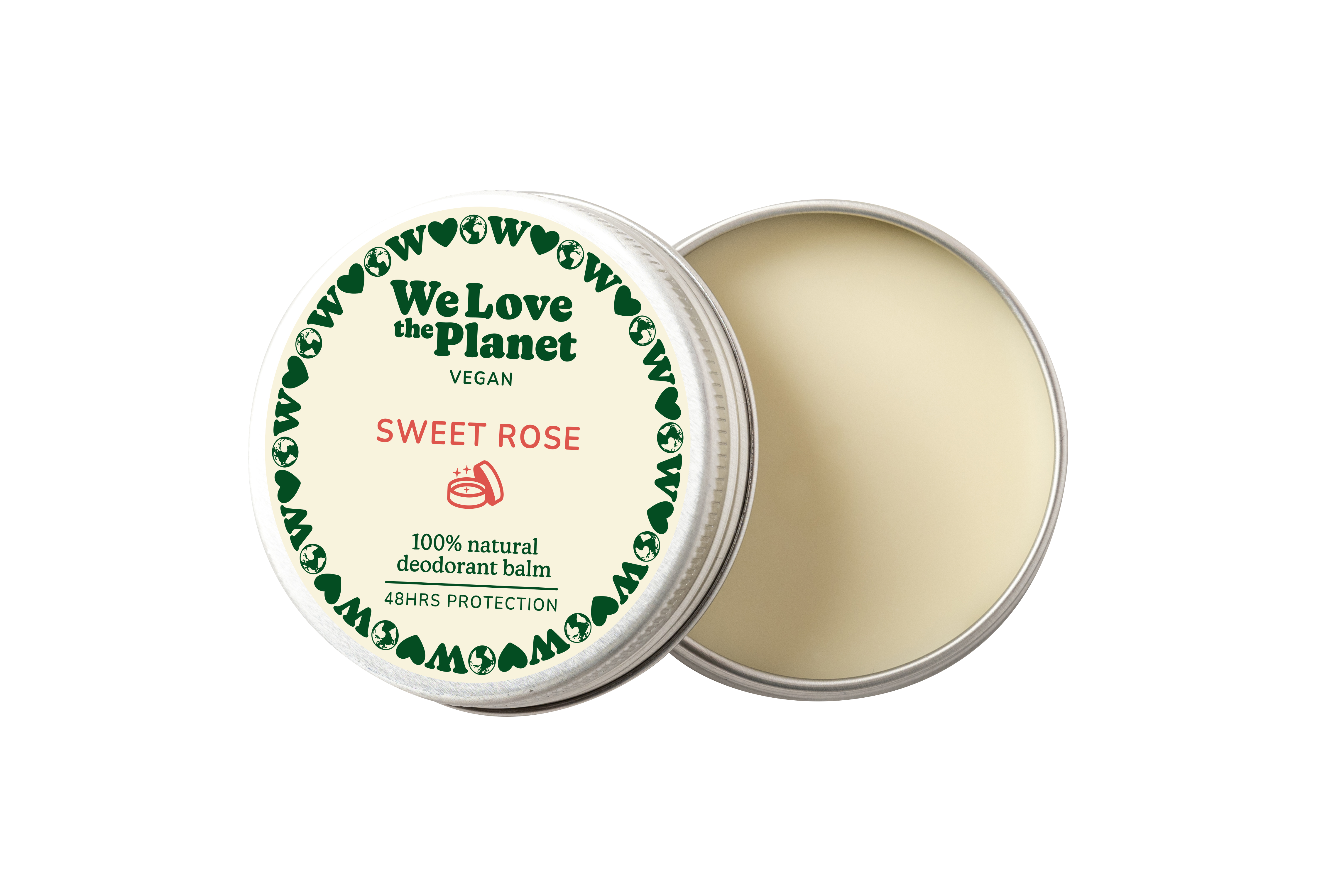 Sweet Rose Deodorant Balm