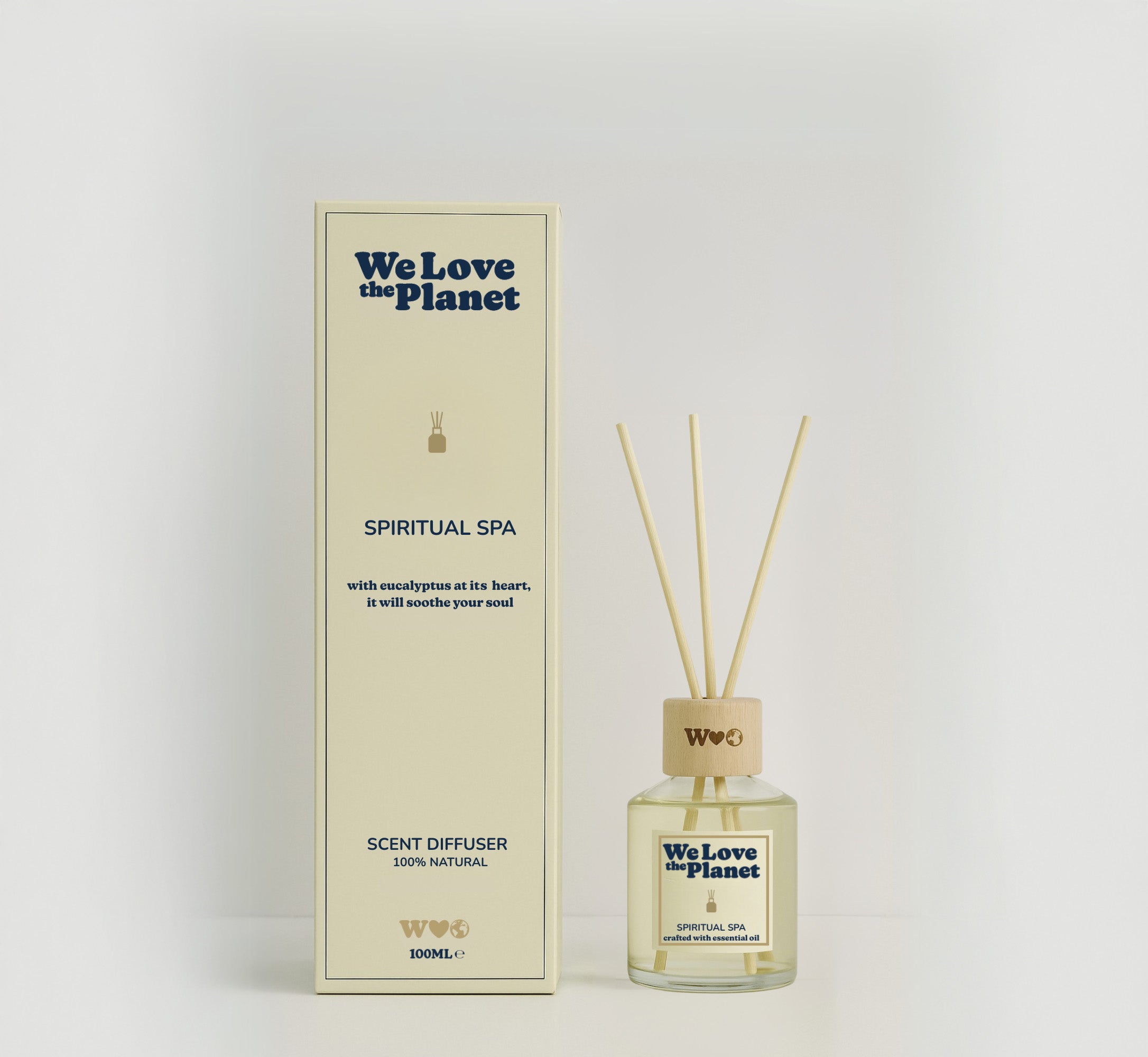 Natural Scent Diffuser 100 ml Spiritual Spa