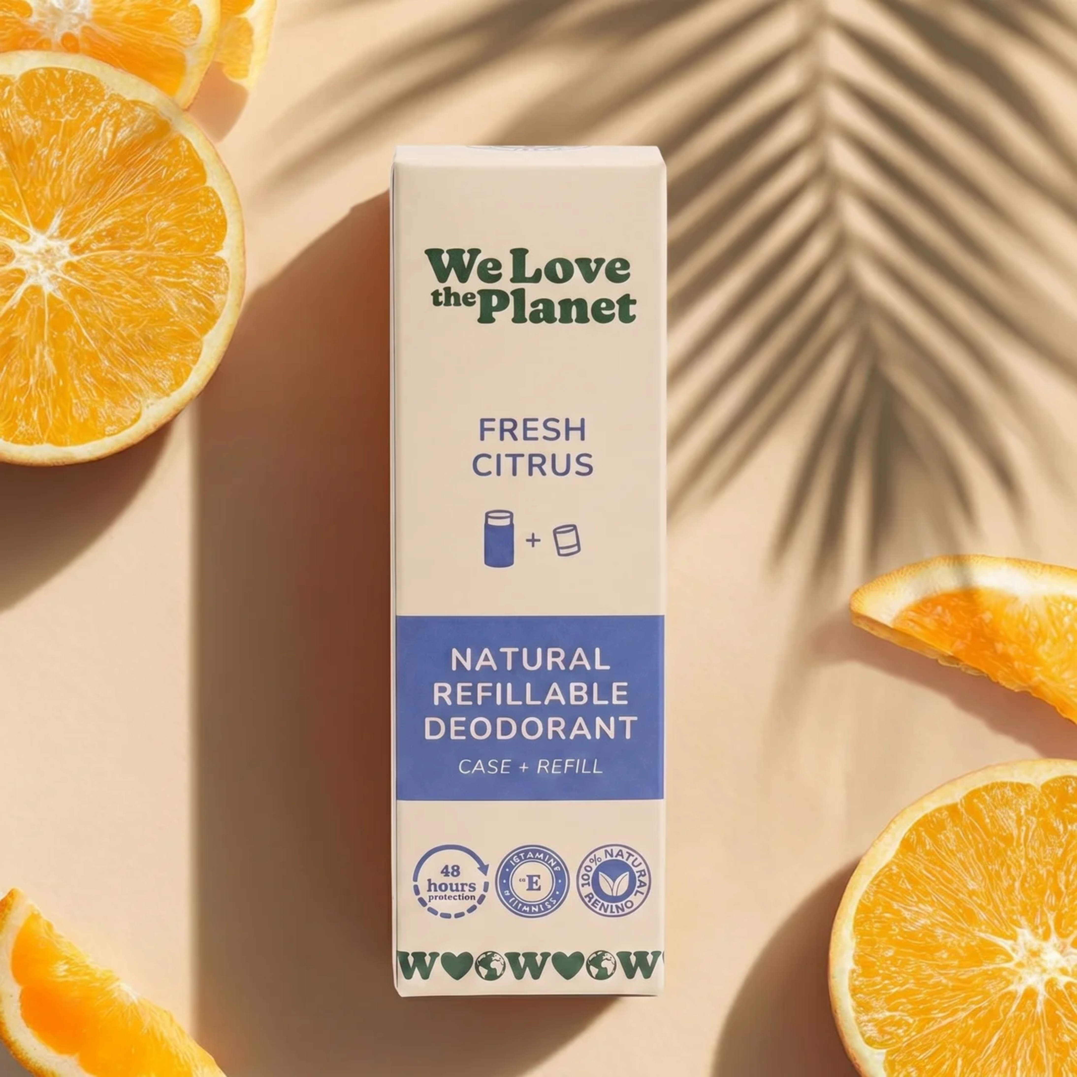 Fresh Citrus Deodorant Refill Starterpack
