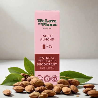 Soft Almond Deodorant Refill Starterpack