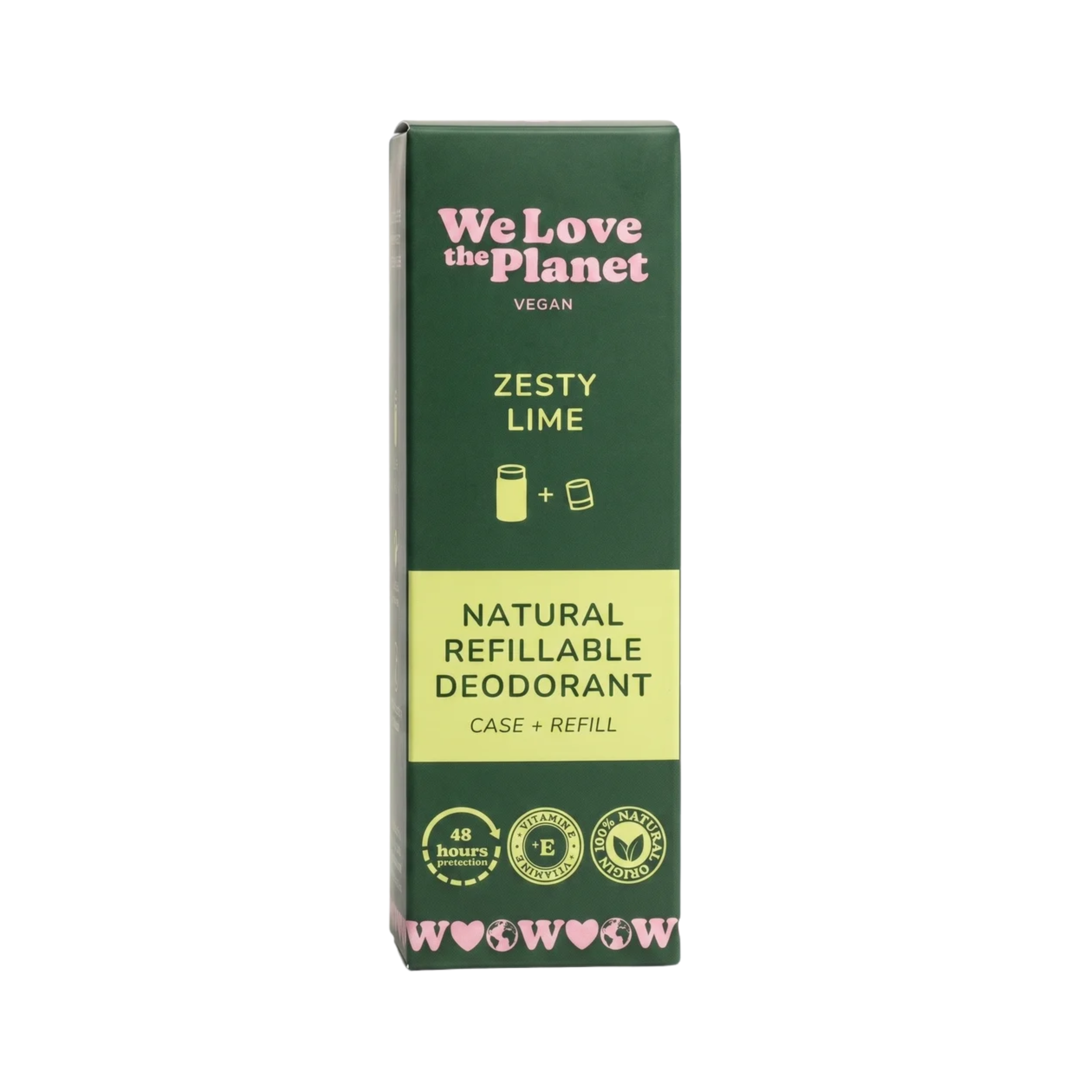Zesty Lime Deodorant Refill Starterpack