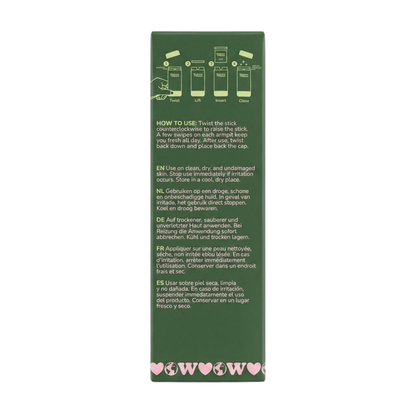 Zesty Lime Deodorant Refill Starterpack