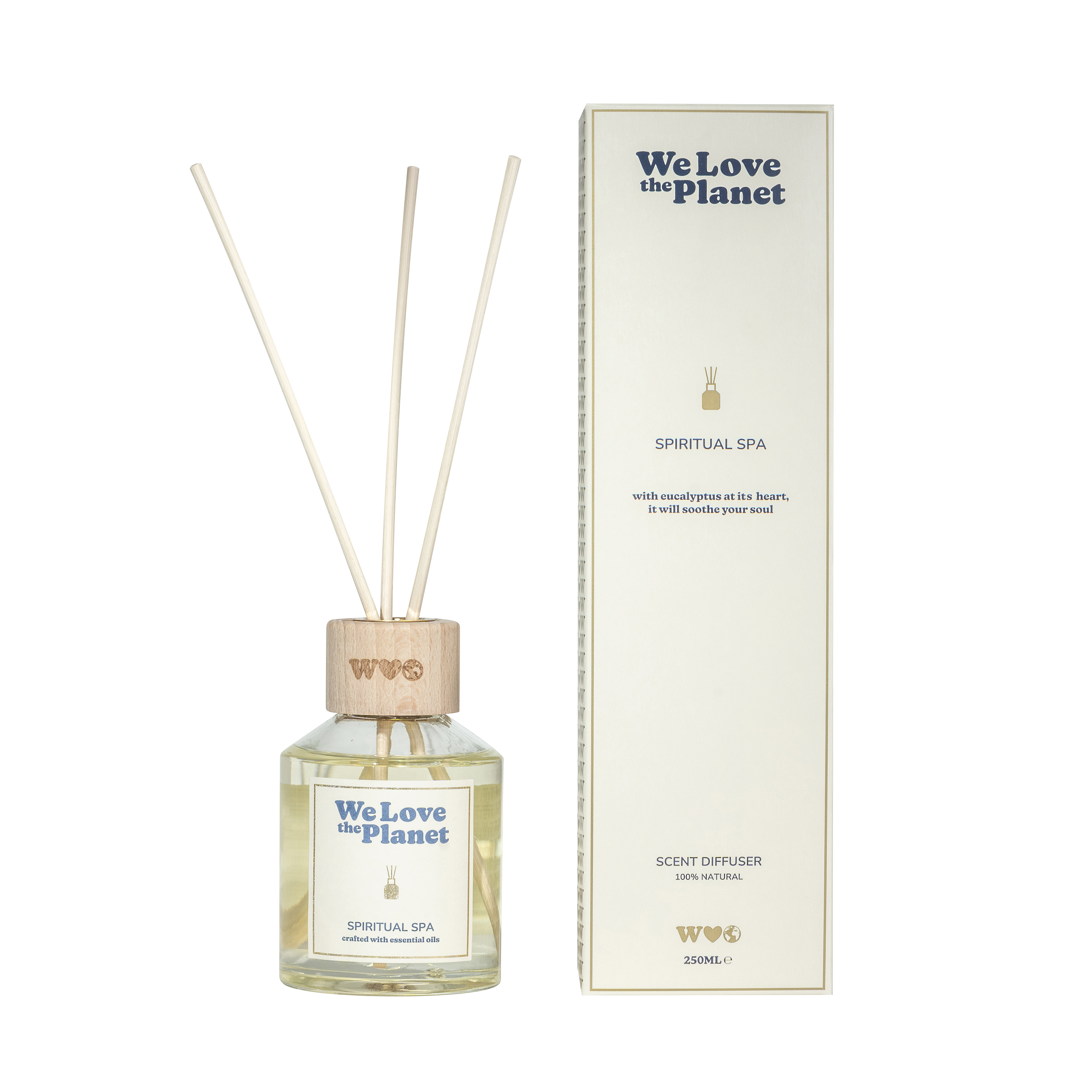 Natural Scent Diffuser 250 ml Spiritual Spa