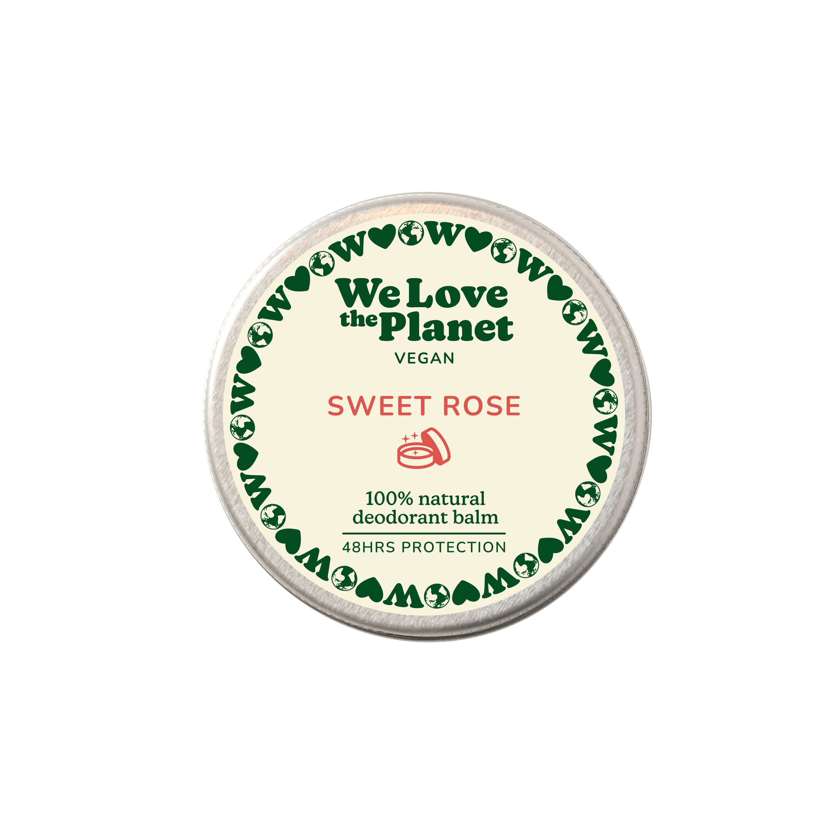 Sweet Rose Deodorant Balm