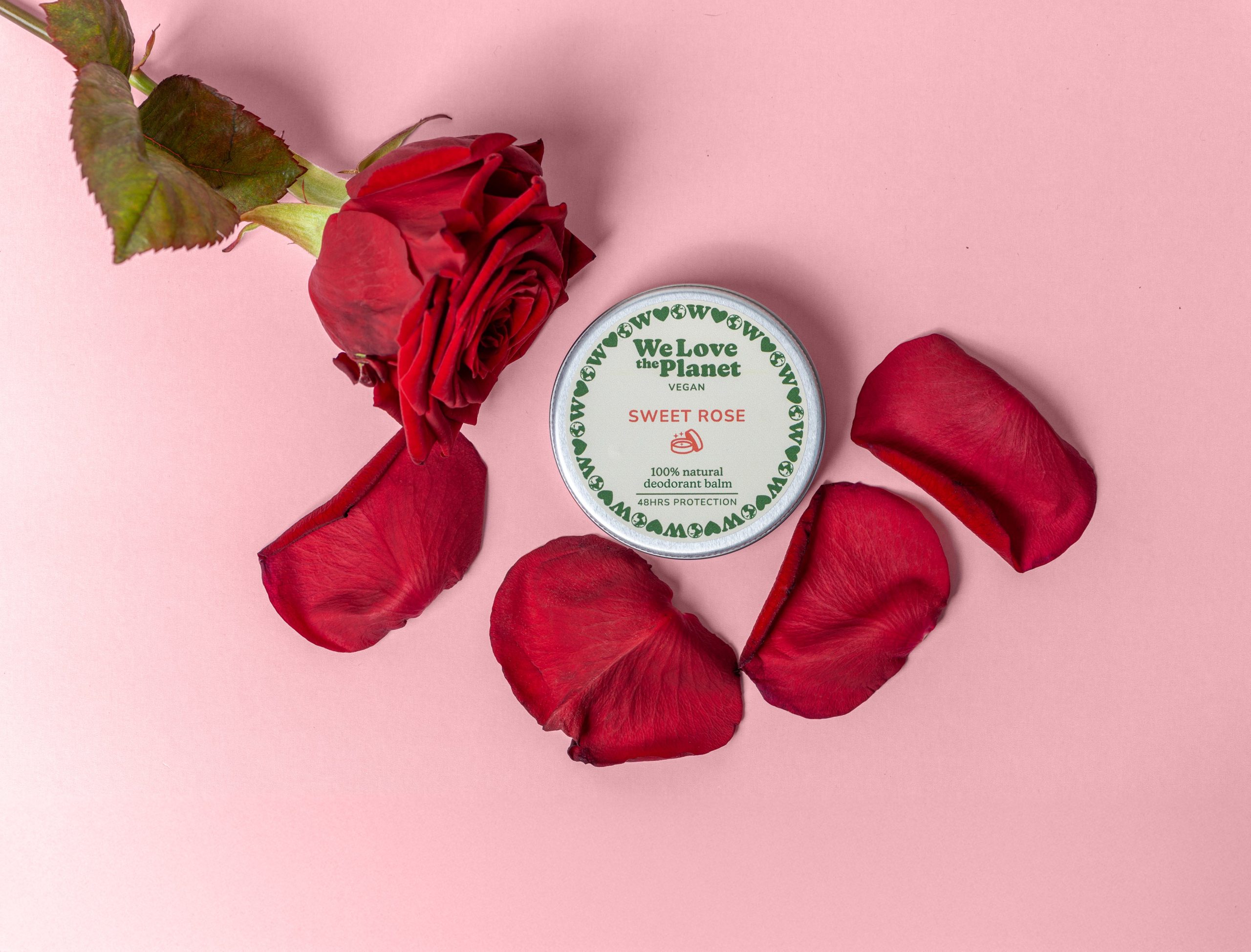 'Sweet Rose Deodorant Balm'
