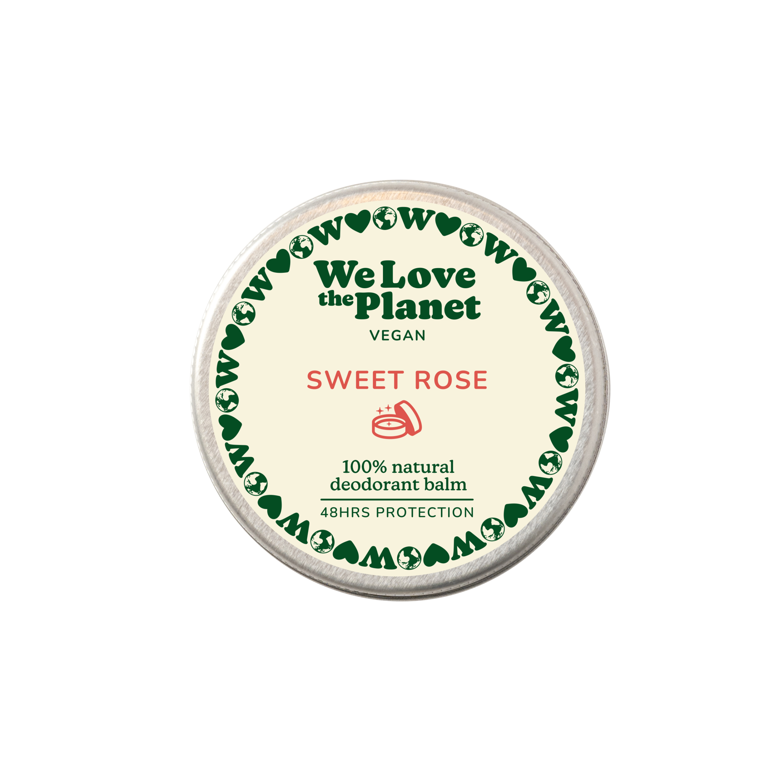 'Sweet Rose Deodorant Balm'