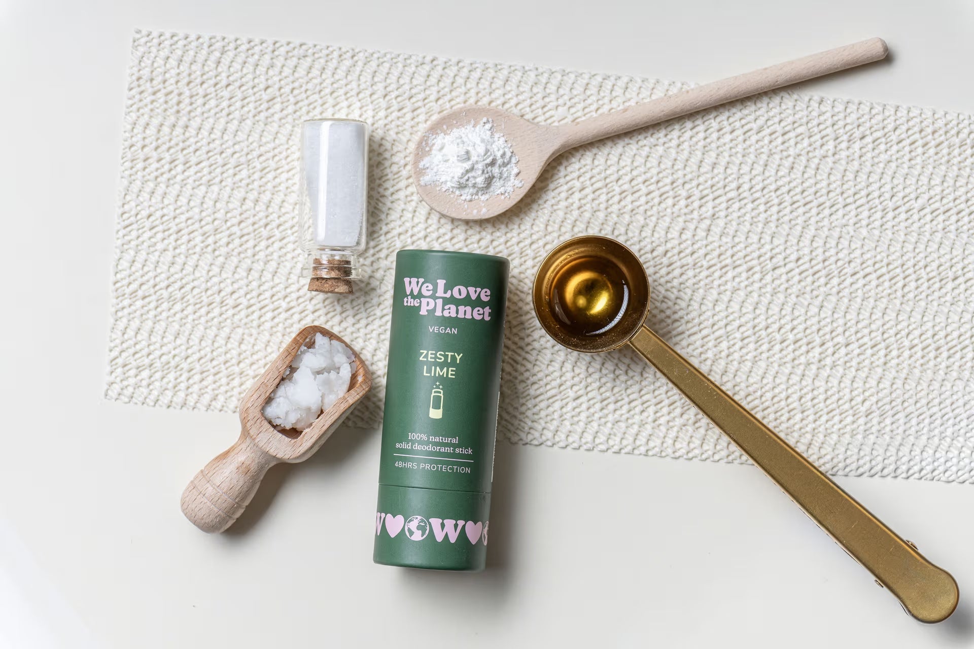 WLTP-deodorant met ingrediënten