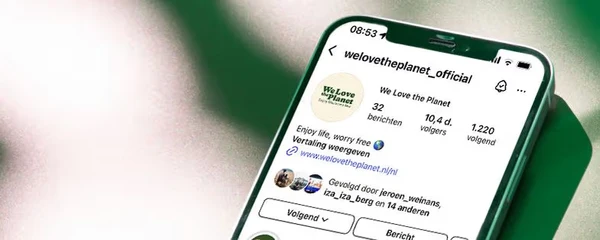 WLTP-profiel op een telefoonscherm