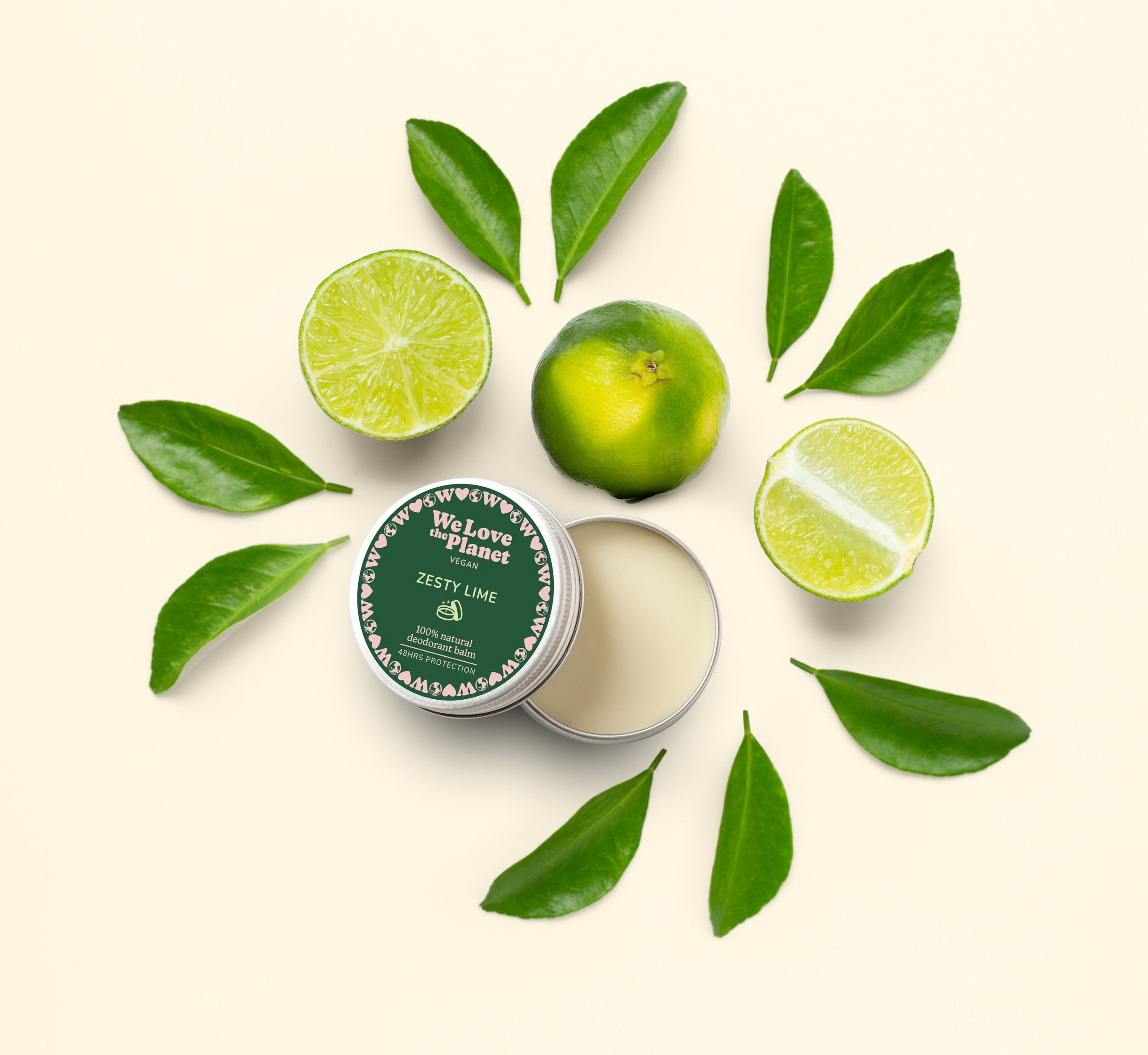 'Zesty Lime Deodorant Balm'